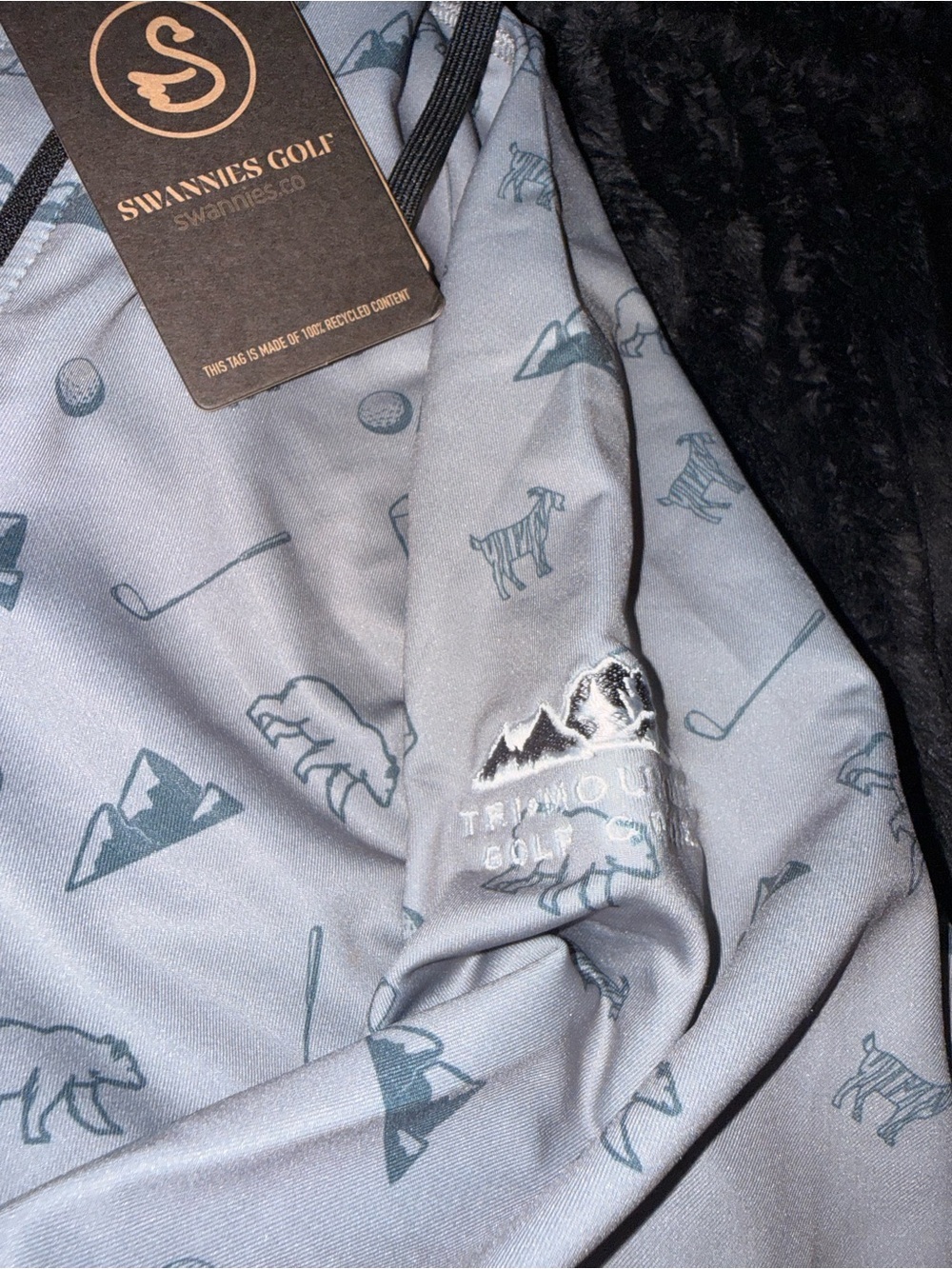 Sundays Best Men's Light Gray Printed Pullover Hoodie - Picture 3 of 5